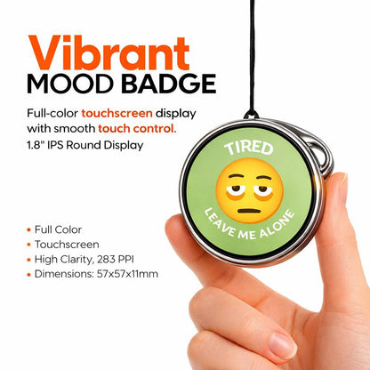 MojiPin - Mood Badge